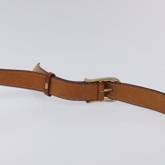 CELINE Macadam Canvas Shoulder Bag Pvc Leather Brown Gold - Picture 8 of 12